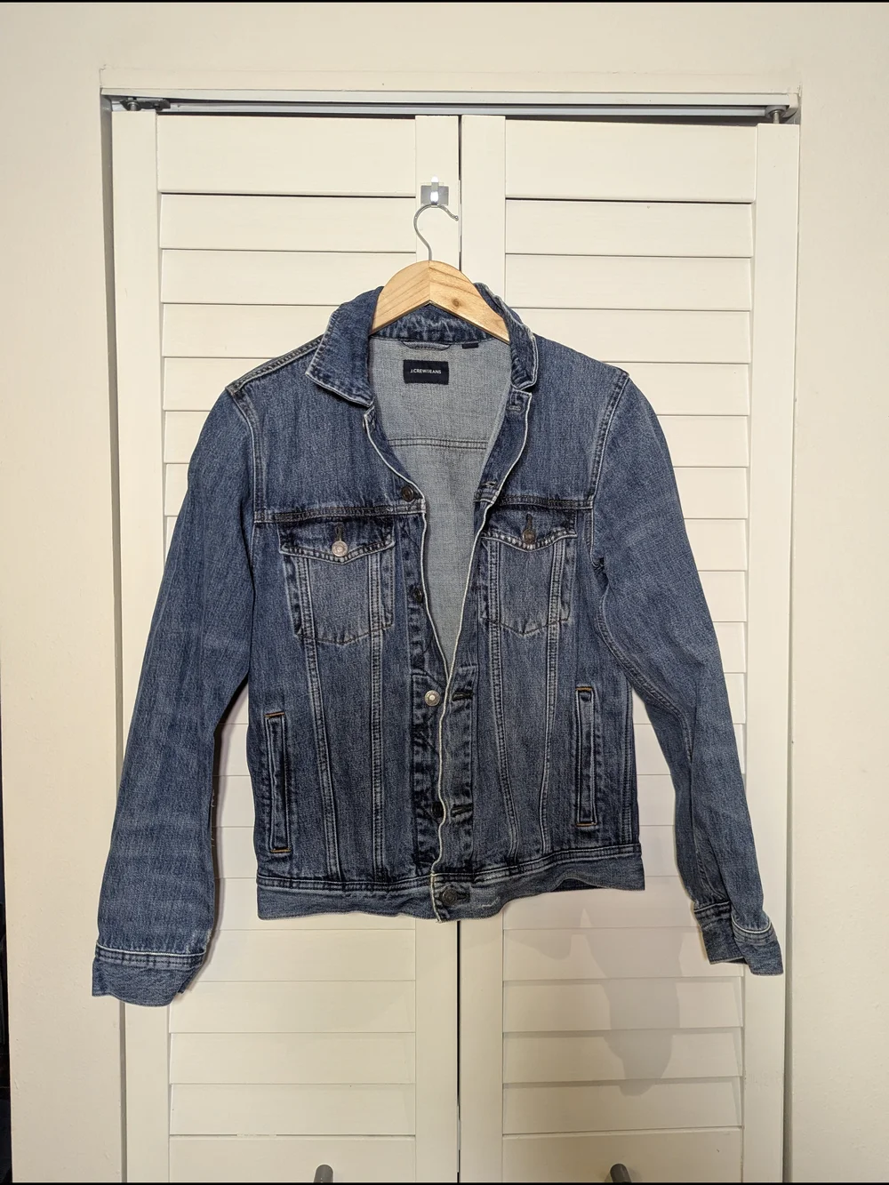 J. Crew Men's Blue Denim Jacket
